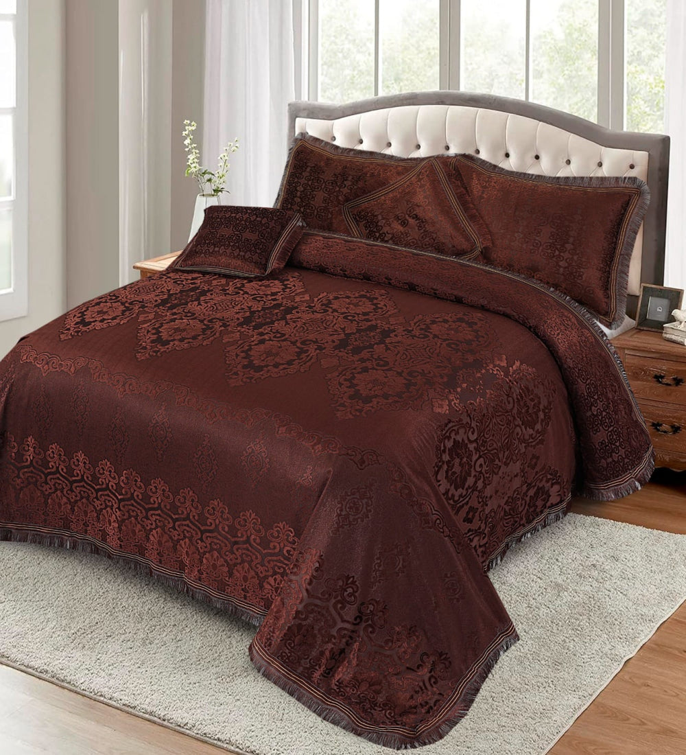 5 Pcs Palachi Bedsheet Set MS-15 Bed Sheets