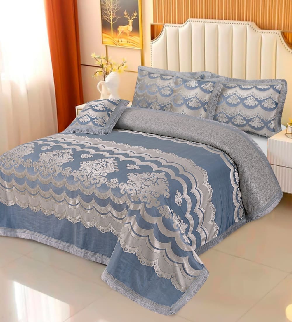 5 Pcs Palachi Bedsheet Set MS-20 Bed Sheets