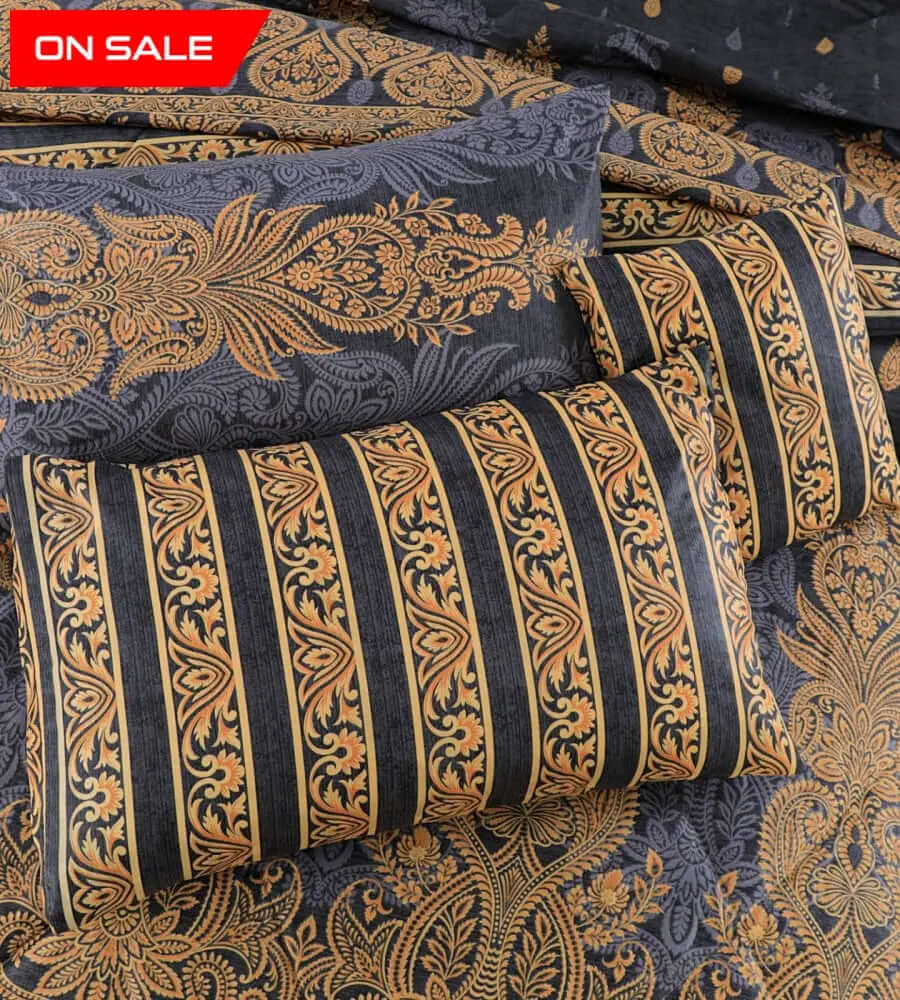 Bedding Set: 7-Piece Cotton Comforter for Everyday ComfortHania Textile