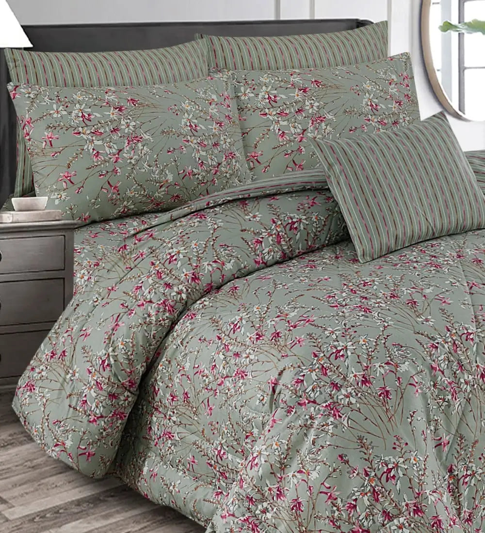 7 Pcs Comforter Set Mh-749 - Hania TextileHania Textile