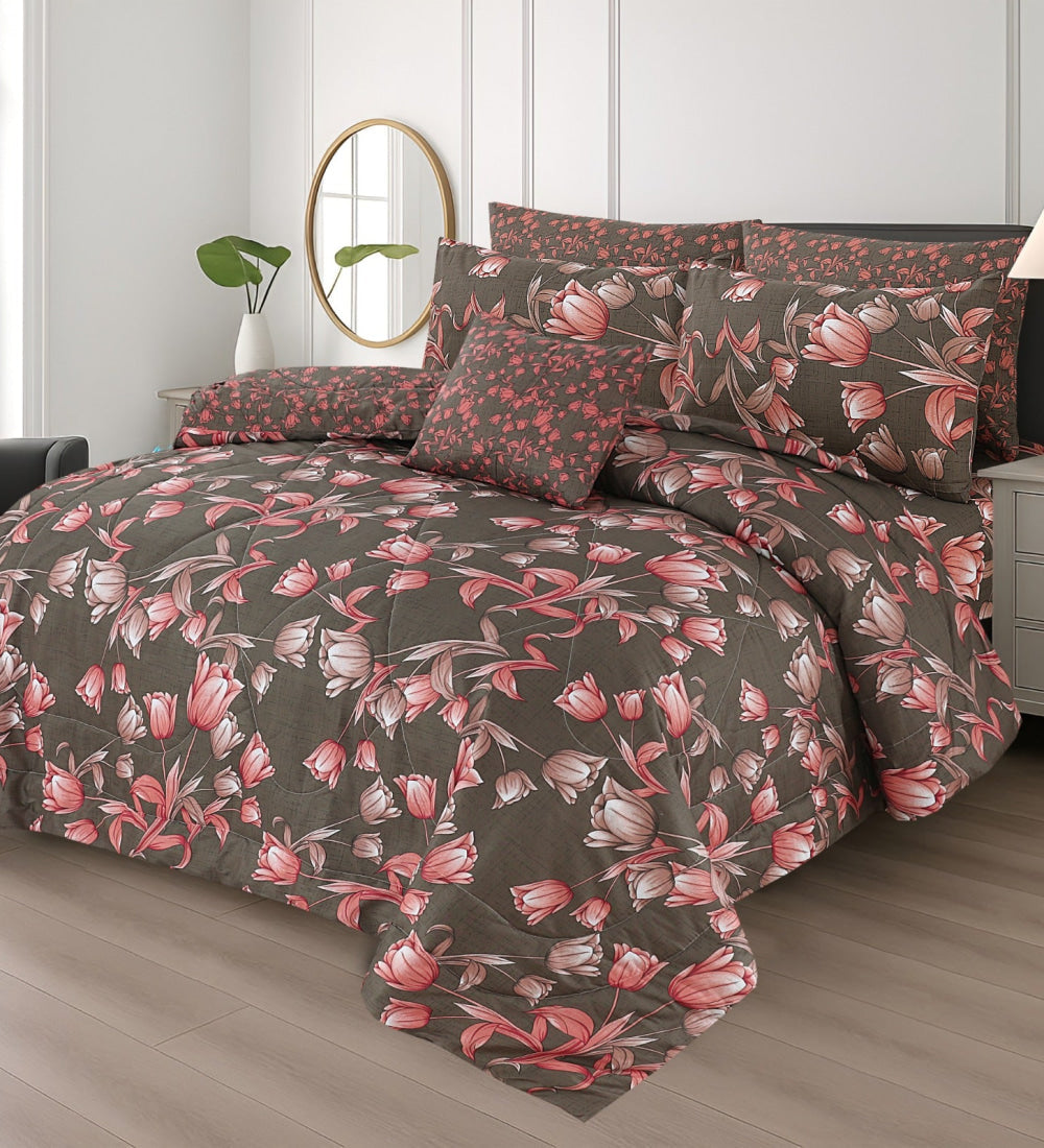 7 Pcs Comforter Set Mh-792 Quilts & Comforters