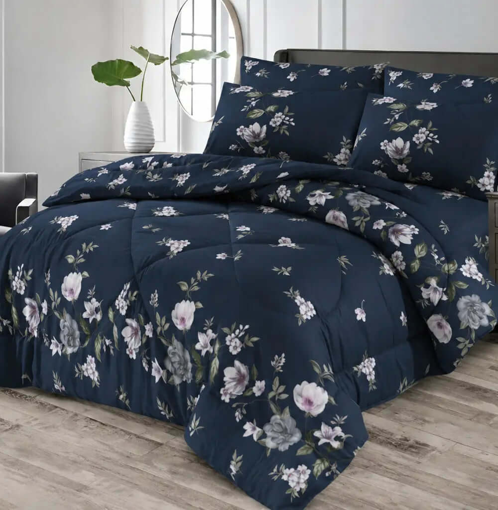 Bedding Set 7-Piece Cotton Comforter for Everyday ComfortHania Textile