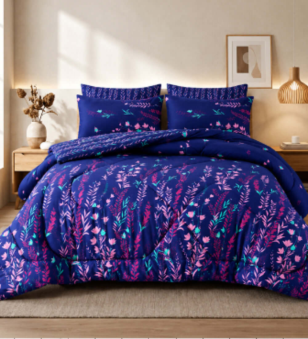 7 Pcs Comforter Set Mh-852 - Quilts & Comforters