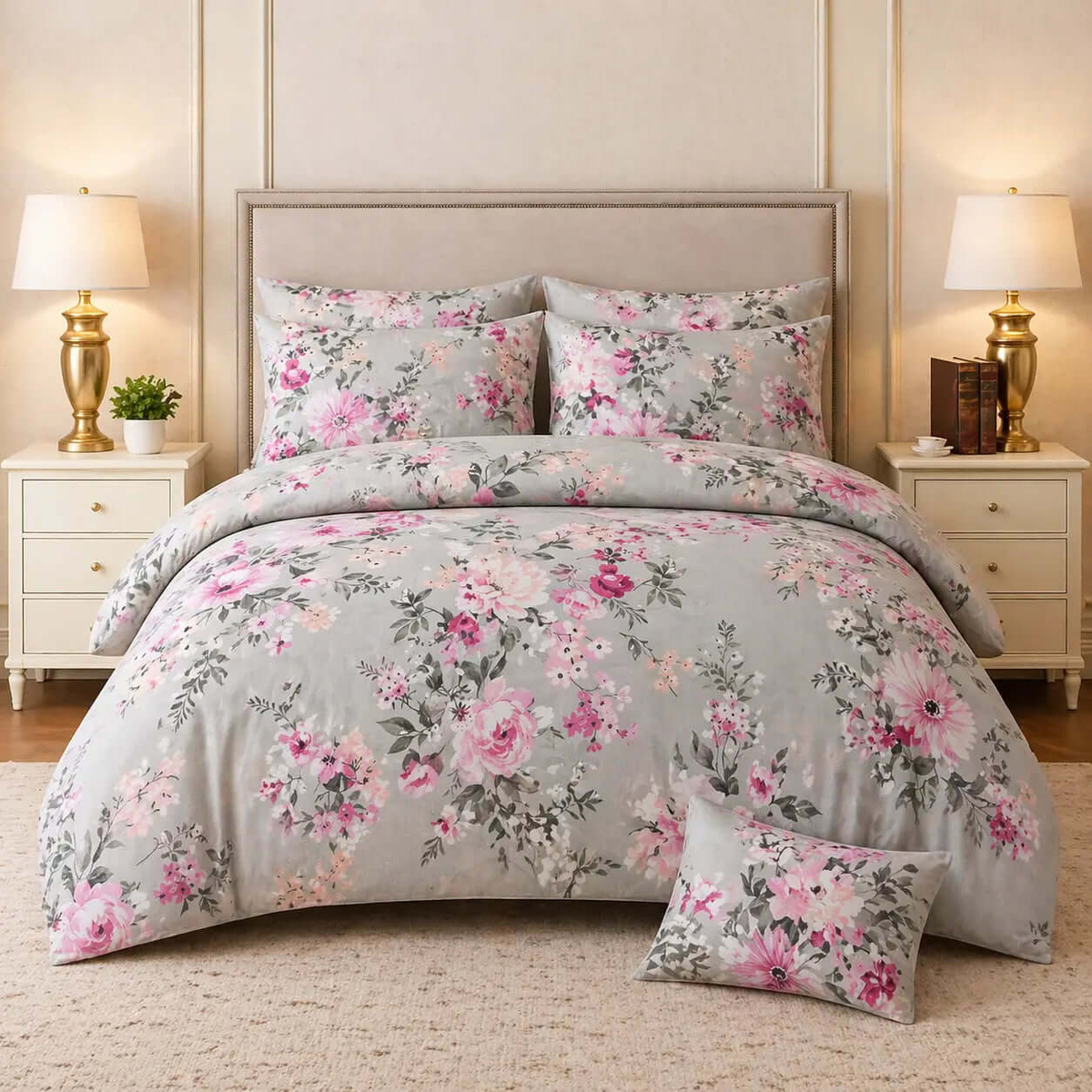 Bedding Set 7-Piece Cotton Comforter for Everyday ComfortHania Textile