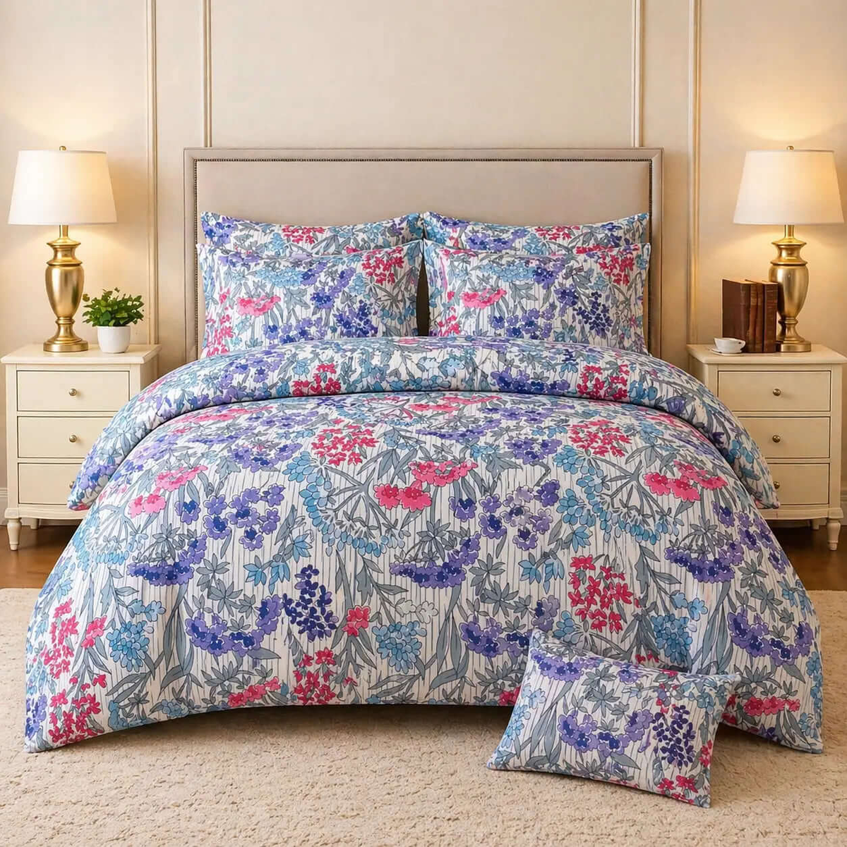 Bedding Set 7-Piece Cotton Comforter for Everyday ComfortHania Textile
