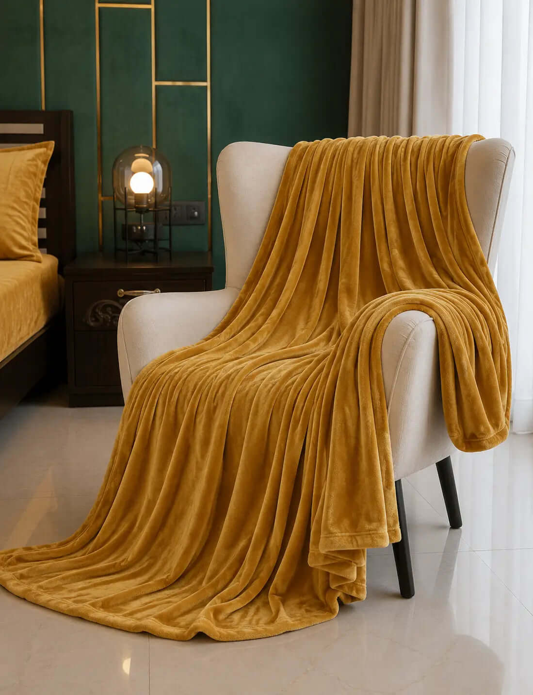 Microfiber Plush Blanket BL-29 - Hania Textile