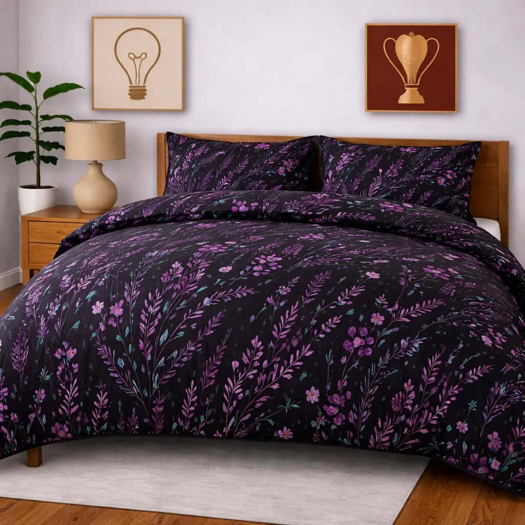 Bedding Set 3-Piece Cotton for Everyday Comfort.Hania Textile