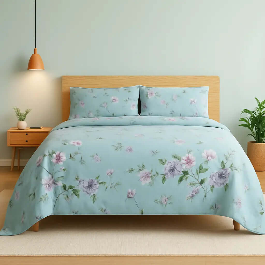 Bedding Set 3-Piece Cotton for Everyday Comfort.Hania Textile