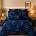 7 Pcs Comforter Set Mh-816 - View 2 - Hania Textile