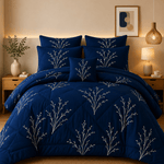 7 Pcs Comforter Set Mh-816 - Hania Textile