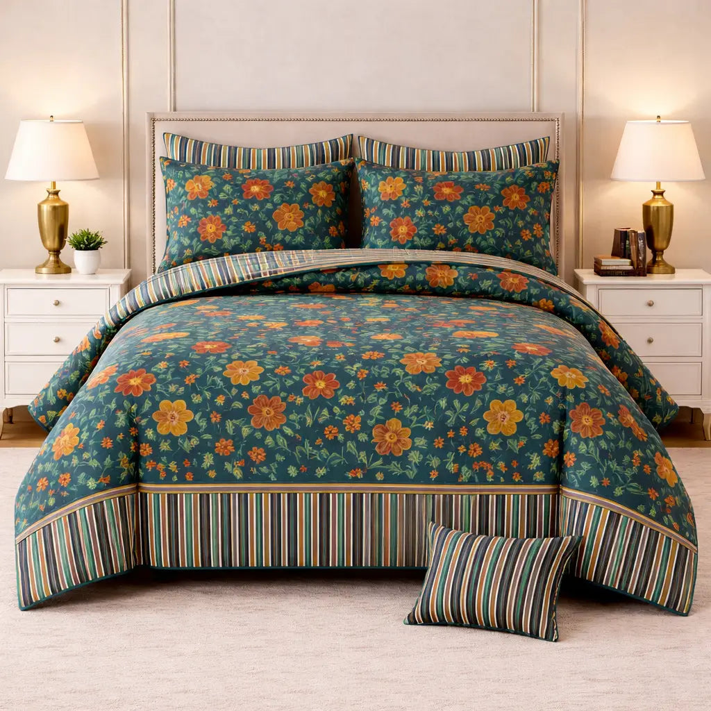 Summer Comforter Set WR-2488 - Hania TextileHania Textile