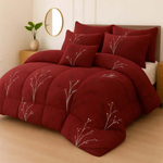 Bedding Set 7-Piece Cotton Comforter for Everyday Comfort.Hania Textile