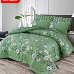 6 Pcs Winter Vicky Razai Set Wr-2417 Quilts & Comforters