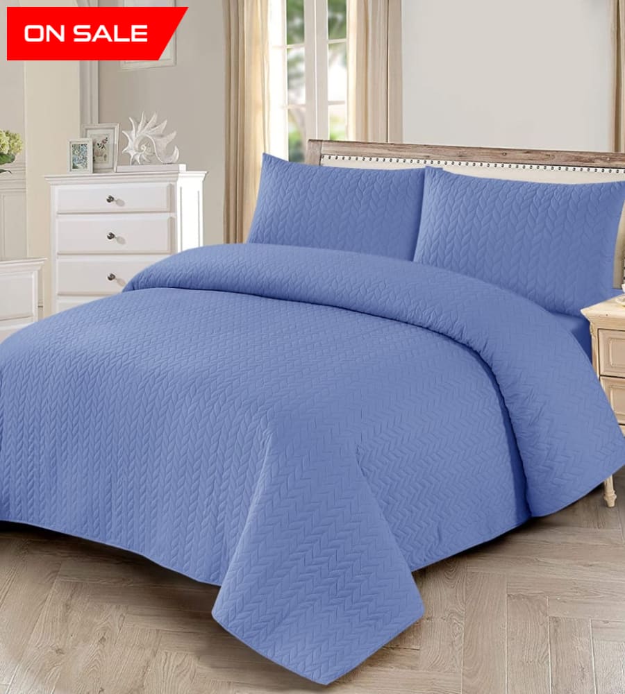 Bedspread Set 3 Pcs 1016 Quilts & Comforters