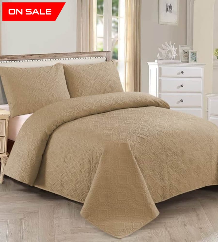 Bedspread Set 3 Pcs D-B06 Quilts & Comforters