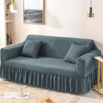 Bubble Mesh Quilted Sofa Cover﹙ Dark Grey﹚ Quilts & Comforters