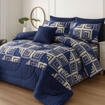 Cotton 7 Pcs Comforter Set S 41 Quilts & Comforters