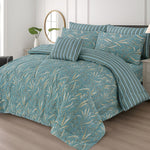 Cotton 7pc Comforter Set S-62 Quilts & Comforters