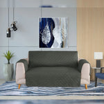 Cotton Quilted Sofa Cover﹙ Grey ﹚ Quilts & Comforters