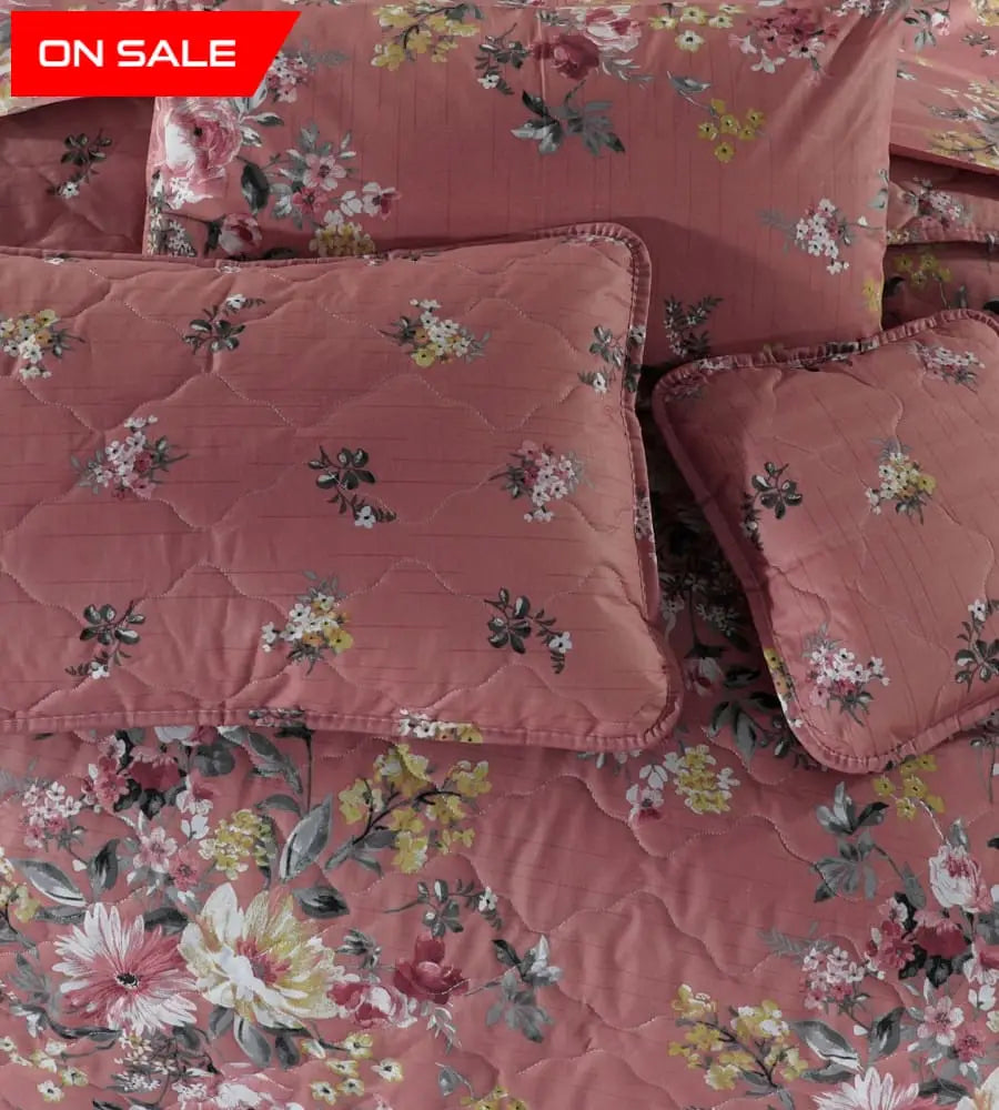 Hyra Arman Winter Quilt/Razai Set WR-2545 (Heavy polyester Filling) - Hania Textile