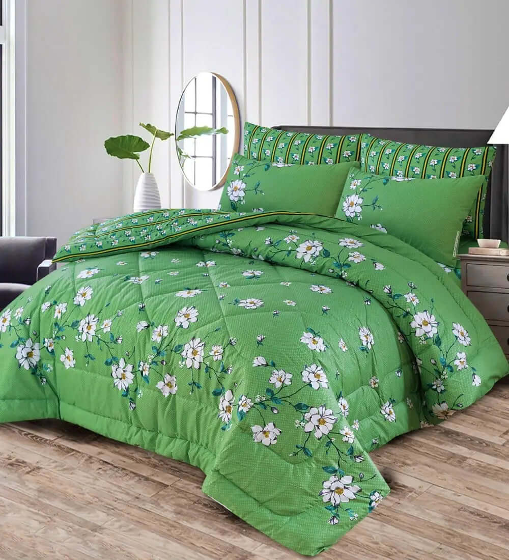 Bedding Set 7-Piece Cotton Comforter for Everyday ComfortHania Textile