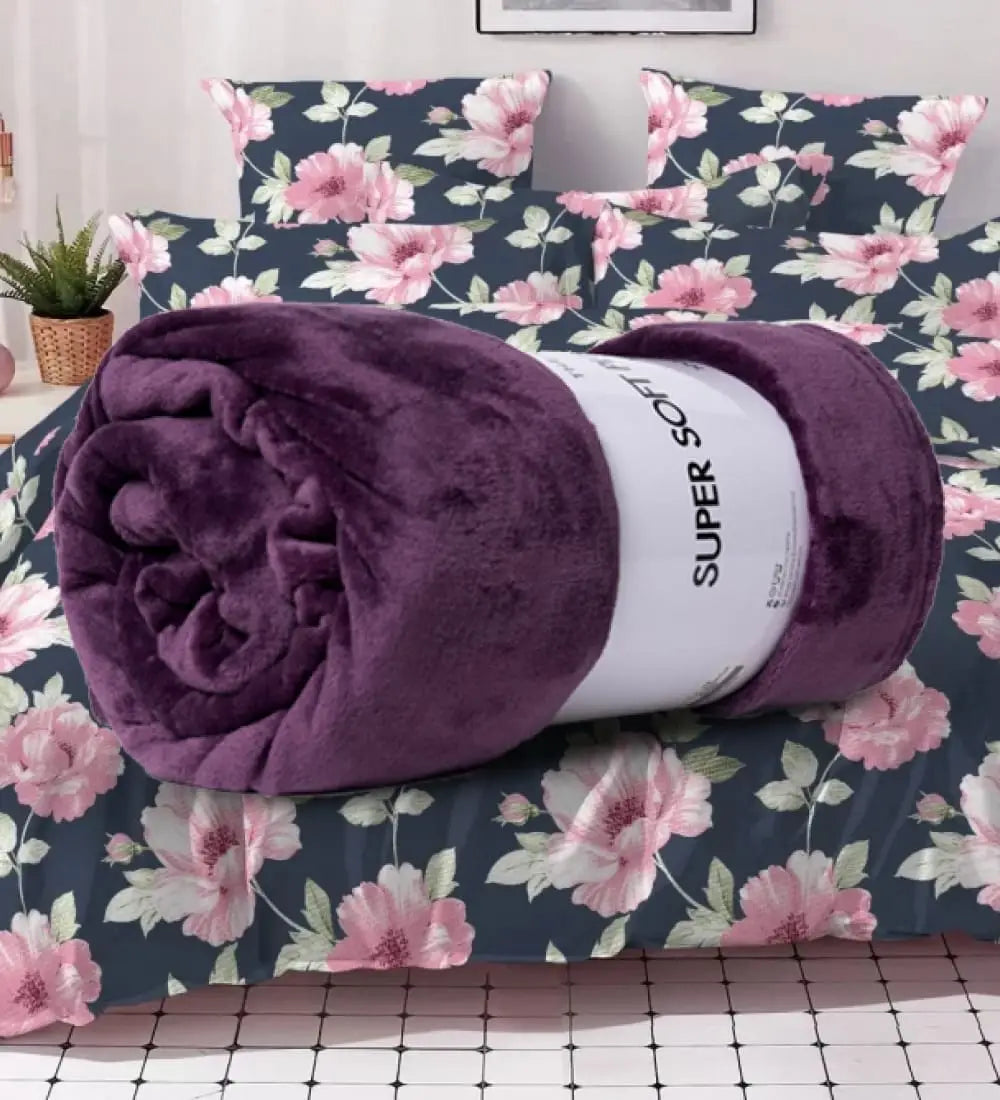 Bedding Set 3-Piece Cotton for Everyday Comfort.Hania Textile