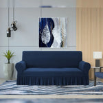 Turkish Style Sofa Cover ﹙ Blue ﹚ Quilts & Comforters