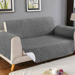 Ultrasonic Cotton Quilted Sofa Cover﹙ Grey﹚ Quilts & Comforters